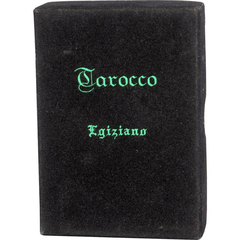 Tarot coleccion Egiziano (Estuche Terciopelo - Negro/Verde) 1992  (IT) (Instrucciones EN) (Bietti/Bi-Ass) 09/16