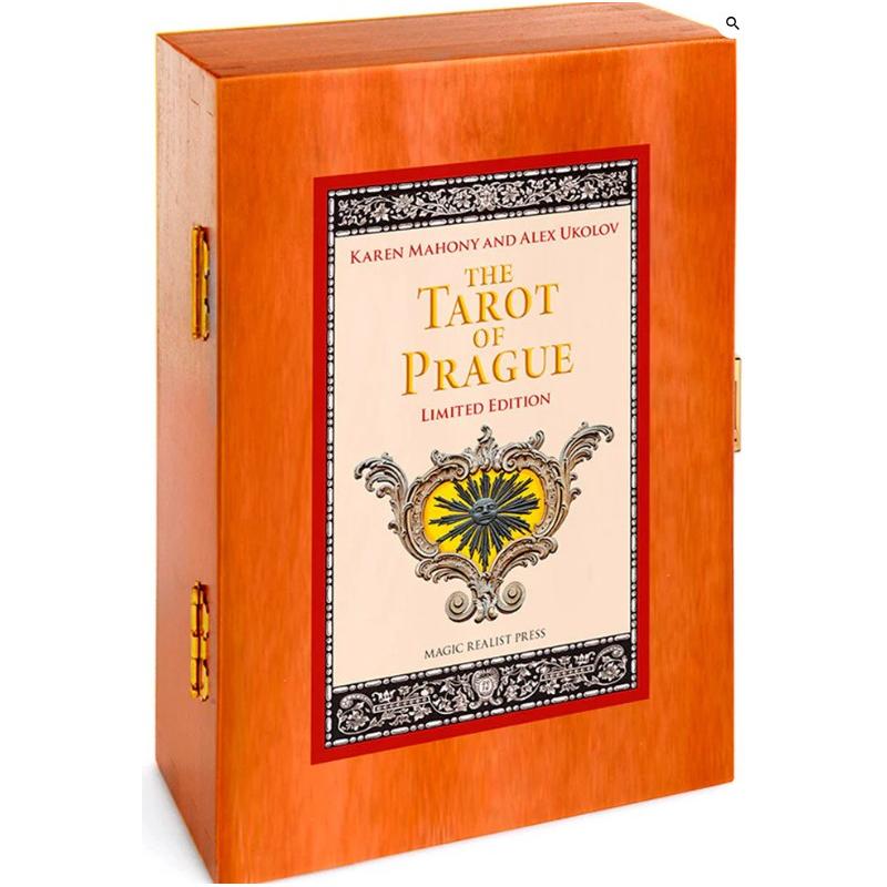 Tarot coleccion The Tarot of Prague (Deluxe Edition) (Silver Back) (Wooden Box) (EN)  (BabaBarock)  - Alex Ukolov & Karen Mahony 