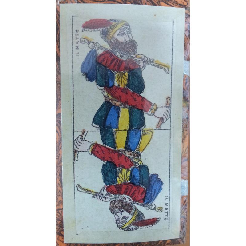 Tarot Tarocchino Milanese a Doppia Figura (Numerado 2000) (Sello lacre) (IT) (Tapas con lazo) (Meneghello)