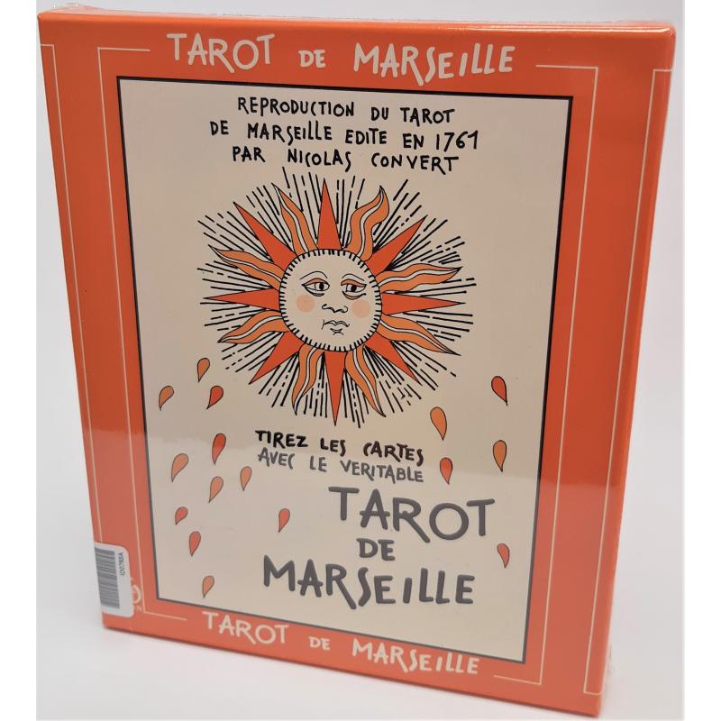 Tarot coleccion Tarot de Marseille - Reproduccion Tarot de Marsella 1761 - Nicolas Convert (Caja Dura) (FR) (Heron)