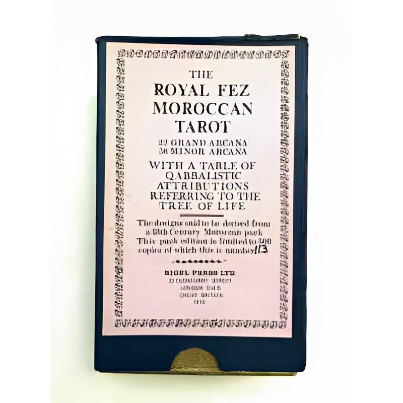 Tarot coleccion The Royal Fez Moroccan  (EN) (Caja Azul y Dorada) (Edicion limitada 500 unidades) - Rigel Press LTD 