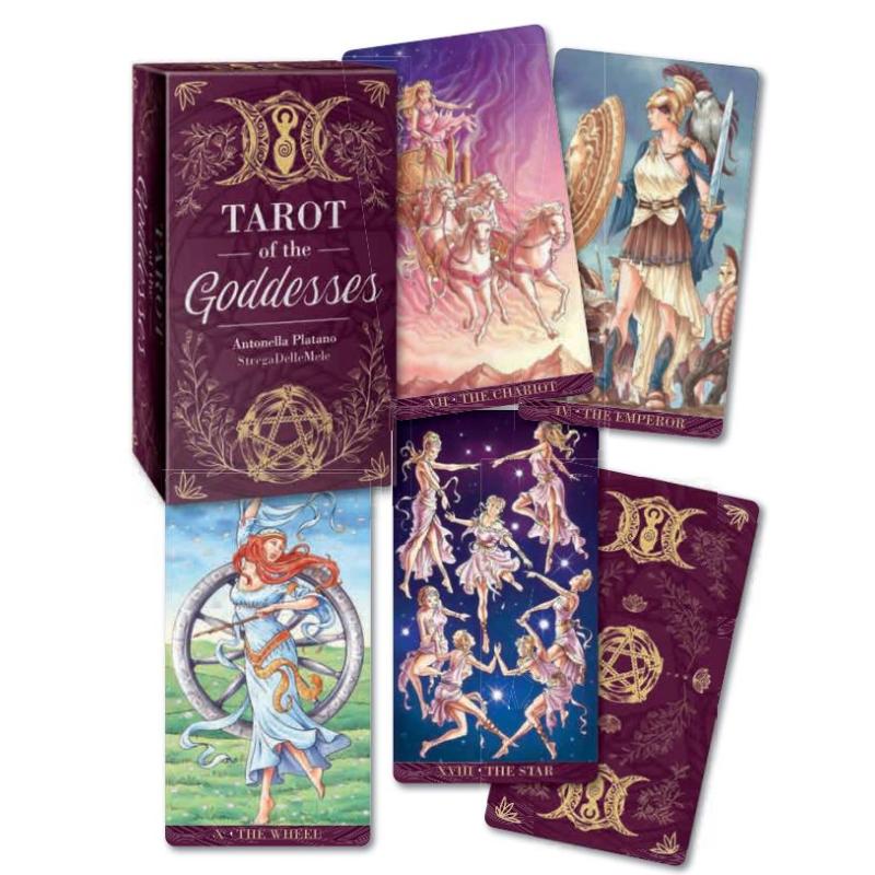 Tarot Tarot of the Goddesses (EN) (2025) - Maria Caratti Antonella Platano StregaDelleMele - Lo Scarabeo 