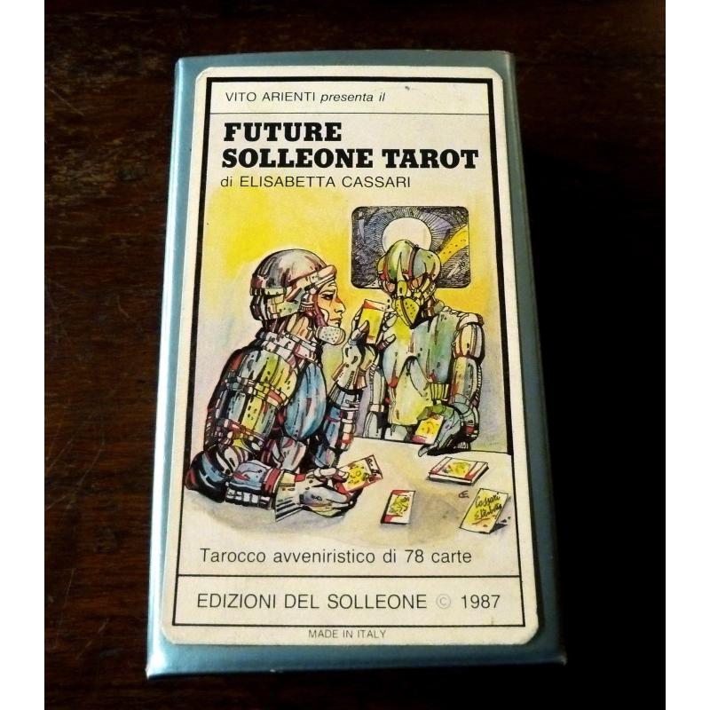 Tarot coleccion Future Solleone - Elisabetta Cassari y Vito Arienti  - 1ÃÂª Edicion (1500 ejemplares numerados) (IT) (Solleone) (1987) (Caja Azul metal)