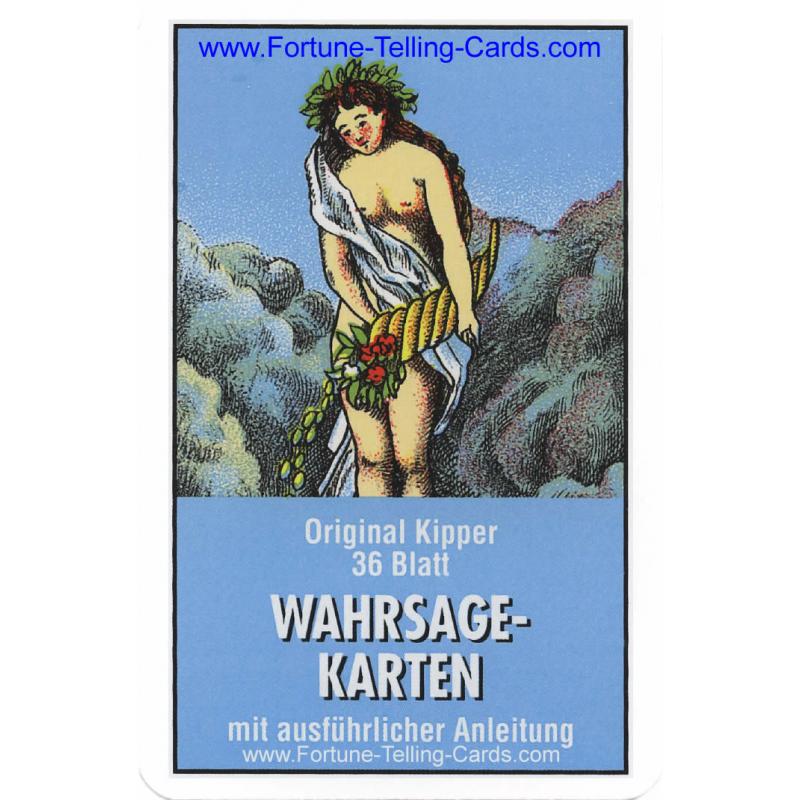 Tarot coleccion Wahrsage Karten (kipper) (36 Cartas) (DE) (AGM) 1115