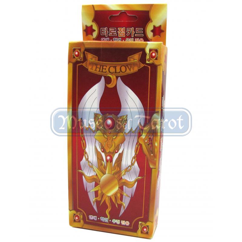 Tarot coleccion The Clow Sakura Kinomoto Anime (amarillo) (Oriental) (52 Cartas)