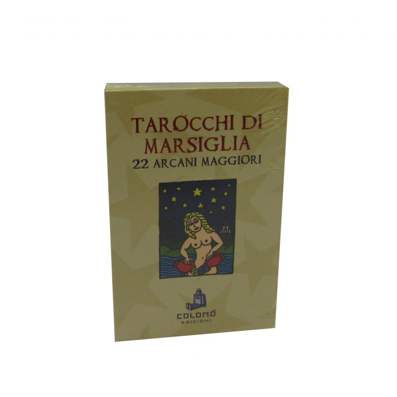 Tarot coleccion Tarocchi di Marsiglia - Mario Delucis (22 Cartas) (Autografiado) (Numerados 300) (IT) (Colomo) (FT)