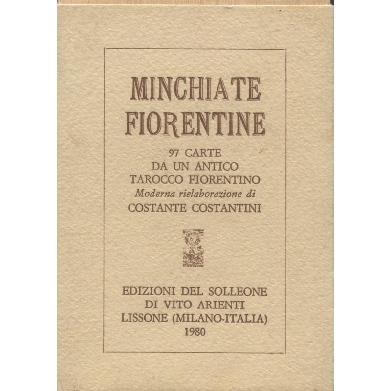 Tarot coleccion Minchiate Fiorentine - Costante Costantini - 1ÃÂª Edicion linitada 2000 y numerada (1980) (97 Cartas) (IT) (Solleone) (Caja Madera apertura superior)