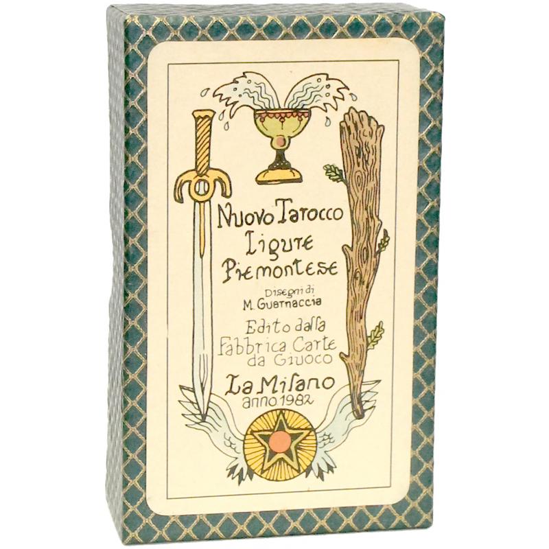 Tarot coleccion Nuovo Tarocco Lingute Piemontese -  M. Guarnaccia - (Caja Verde) (IT) (1982)