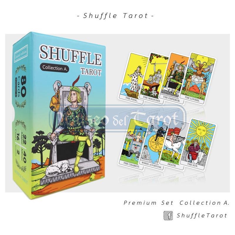 Tarot Coleccion Shuffle Tarot Colection A - Mate Hornumber, Oomsin Phumphat, Pettonza, Kiarana Singsamran (2020) (Praphats Boonburmroongsuk) (Premium Edition) (Edicion numerada y limitada a 1010 unidades) (Firmado) (EN)