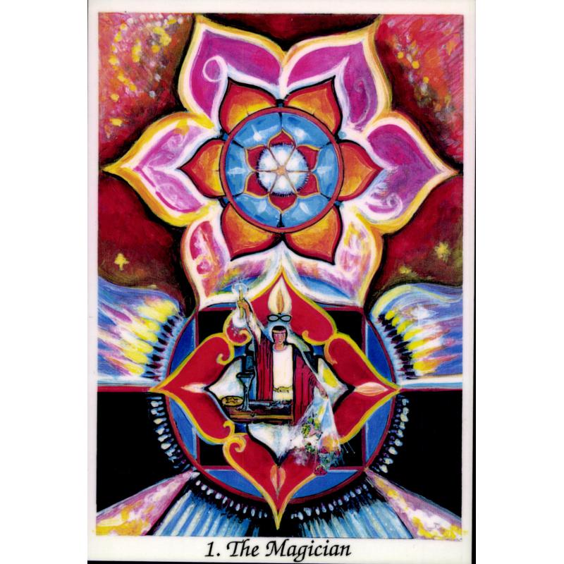 Tarot COleccion Chakra Arcana Tarot (Carol Herzer) (EN) (SIn oraculo) (Papel Blanco)