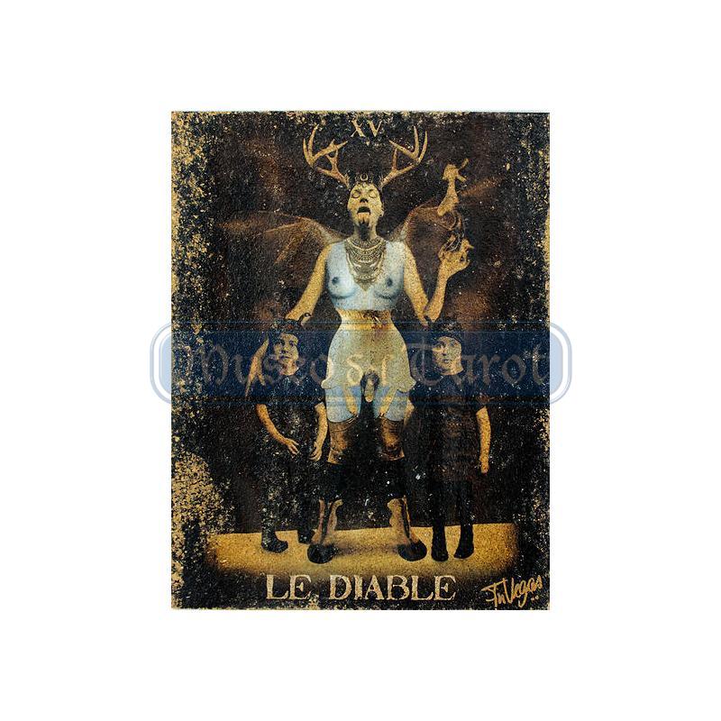 Tarot de Berlin Noir - XV-  Le Diable (El Diablo)  (Fn Vegas)