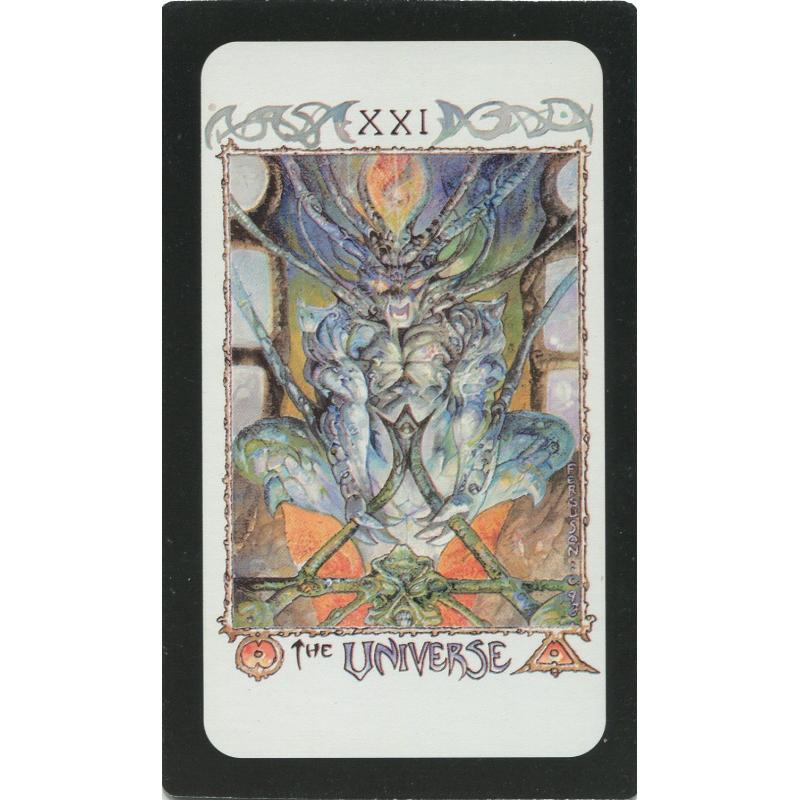 Tarot coleccion The first Pentacle of Xenya - Richard Kane - 1994 (SAP) (EN) 5 cartas