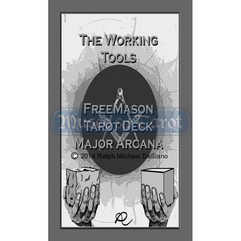 Tarot coleccion The Working Tools Freemason - 22 Arcanos - Ralph Micael DeSiano - 2014 (EN)