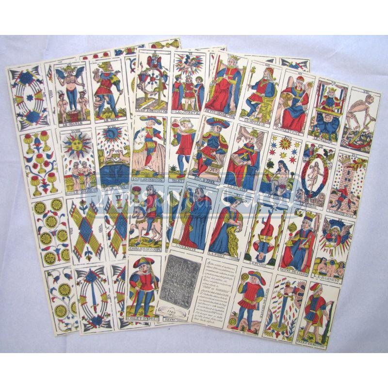 Tarot LÃÂ¡minas Marsella 1760 (ReproducciÃÂ³n)