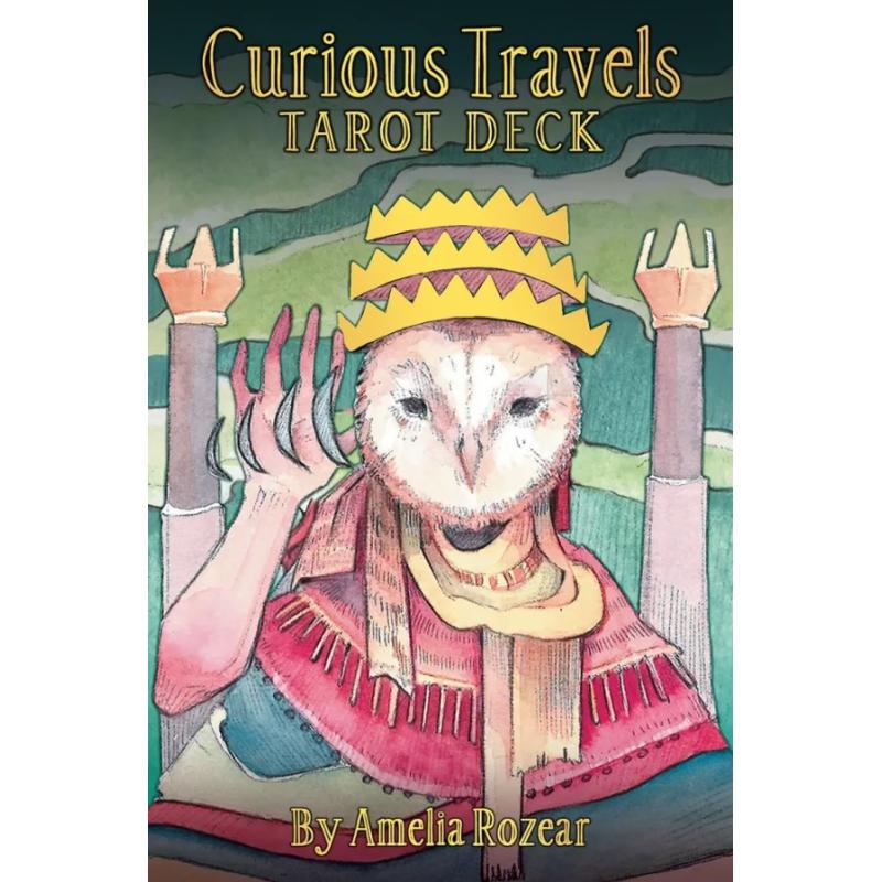 Tarot Curious Travels Tarot (EN) (2024) - Amelia Rozear - US Games Systems 