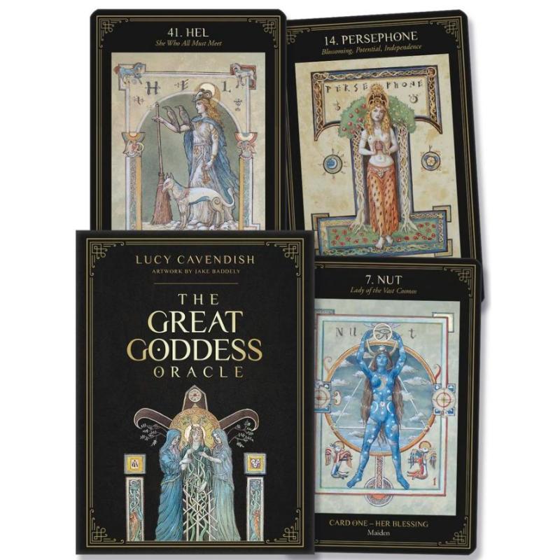 Tarot The Great Goddess Oracle (EN) (2024) - Lucy Cavendish y Jake Baddeley - Blue Angel