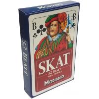 Cartas Skat - azul o rojas (32 cartas/Blatt 100%...