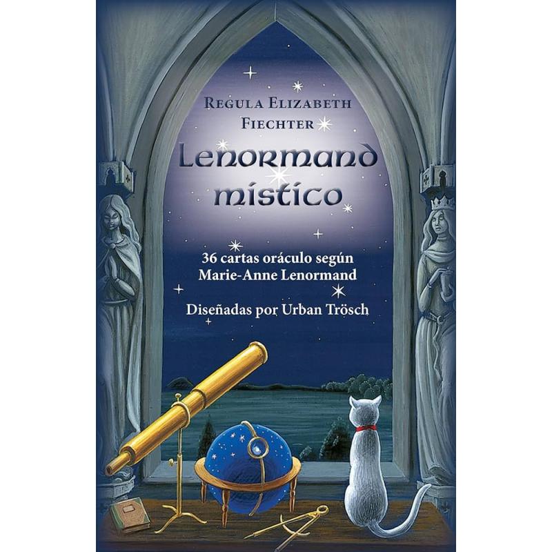 Oraculo Mystical Lenormand (Caja Blanda) - Regula Elizabeth Fiechter Urban Trosch (36 Cartas) (EN) - AGM Urania Dusserre