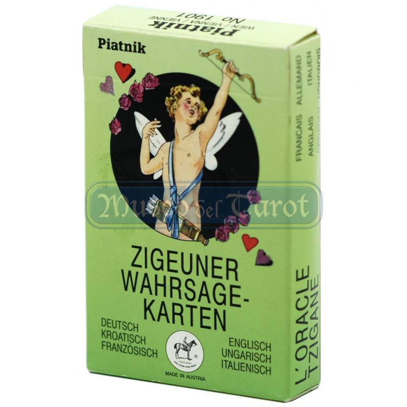 Tarot Gipsy Fortune Telling - Zigeuner Wahrsage-Karten (36 Cartas) (6 Idiomas) (Ptnik)