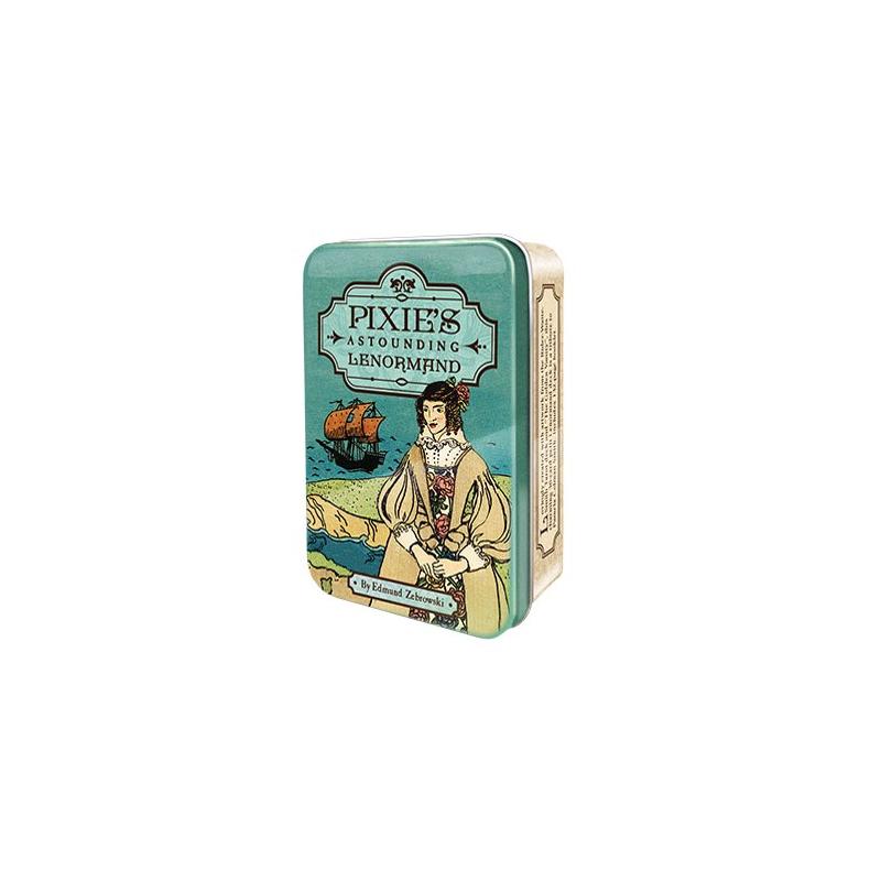 Oraculo PixieÃ¢ÂÂs Astounding Lenormand in a Tin (Lata) (En) (Usg)