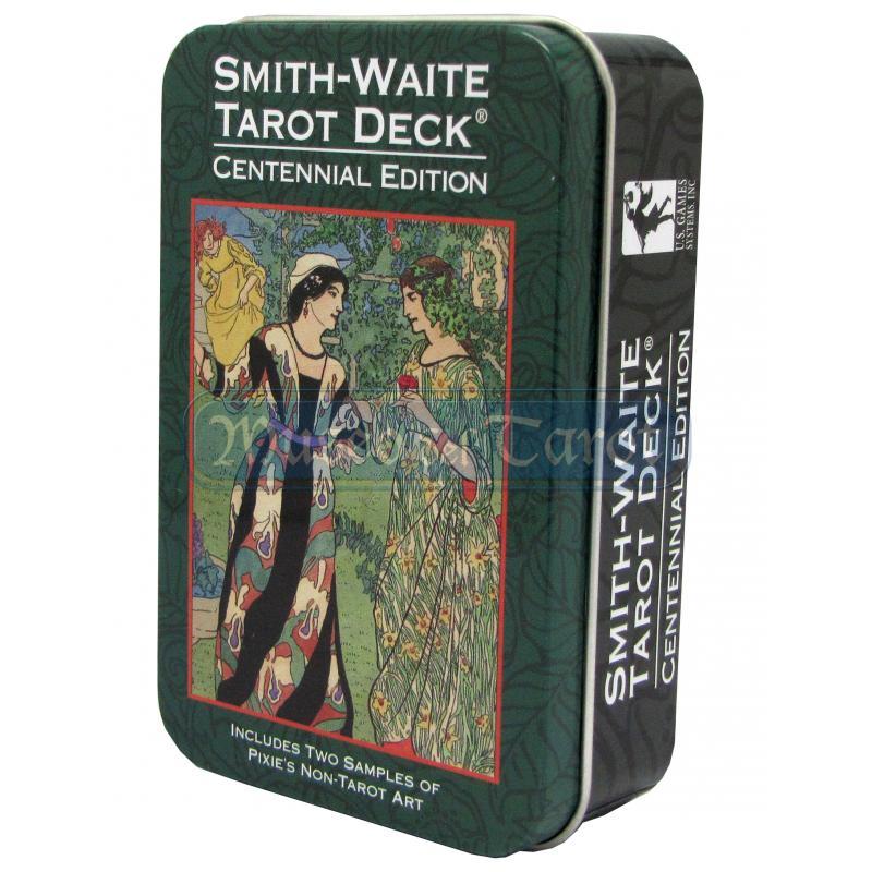 Tarot Smith-Waite Centennial - Pamela Colman Smith (In a Tin / Lata) (En) (Usg)